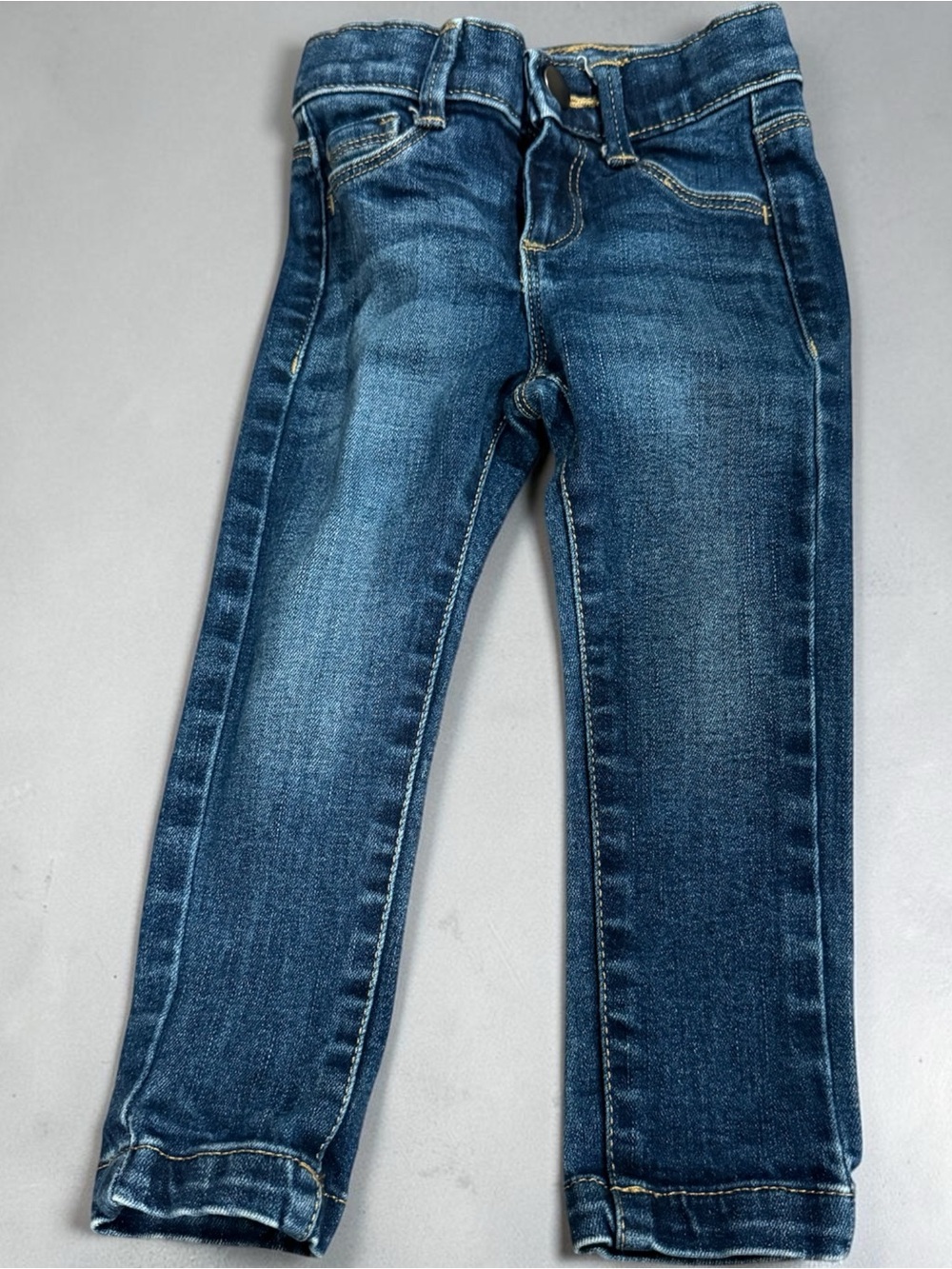 wonder nation Dark Blue Skinny Jeans for Kids